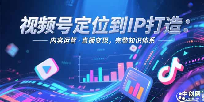 视频号定位到IP打造：账号搭建-内容运营-直播变现，完整知识体系-ST-智库魔方