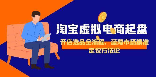 淘宝虚拟电商起盘，开店选品全流程，蓝海市场精准定位方法论-ST-智库魔方
