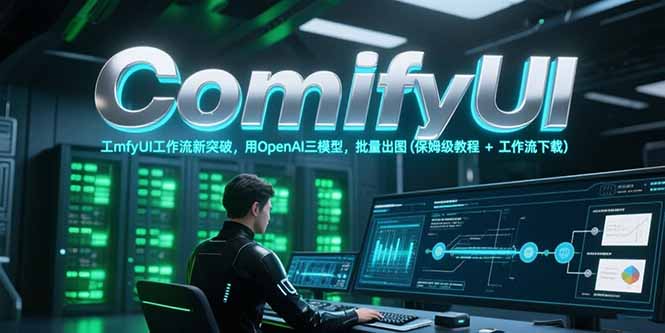 ComfyUI工作流新突破，用OpenAI三模型，批量出图(保姆级教程+工作流下载)-ST-智库魔方