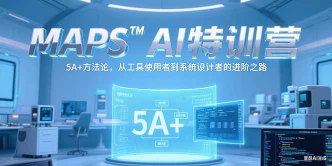 MAPSAI特训营，掌握 5A+方法论，从工具使用者到系统设计者的进阶之路-ST-智库魔方