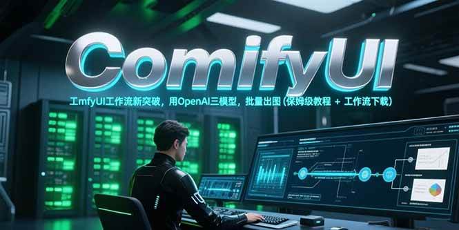 ComfyUI工作流新突破，用OpenAI三模型，批量出图(保姆级教程+工作流下载)-ST-智库魔方