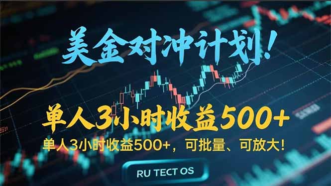 长久稳定的撸美金项目，平均3小时收入 500+，可公司实地考察实地操作！-ST-智库魔方
