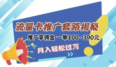 2025年外面卖1500的流量卡项目最新玩法，绿色无门槛对新手非常友好，日入3张+-ST-智库魔方