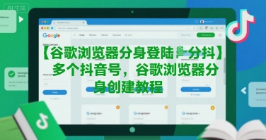 谷歌浏览器分身登陆多个抖音号，谷歌浏览器分身创建教程-ST-智库魔方