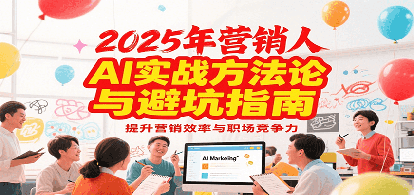 2025年营销实战方法论与避坑指南，利用AI提升营销效率与职场竞争力-ST-智库魔方